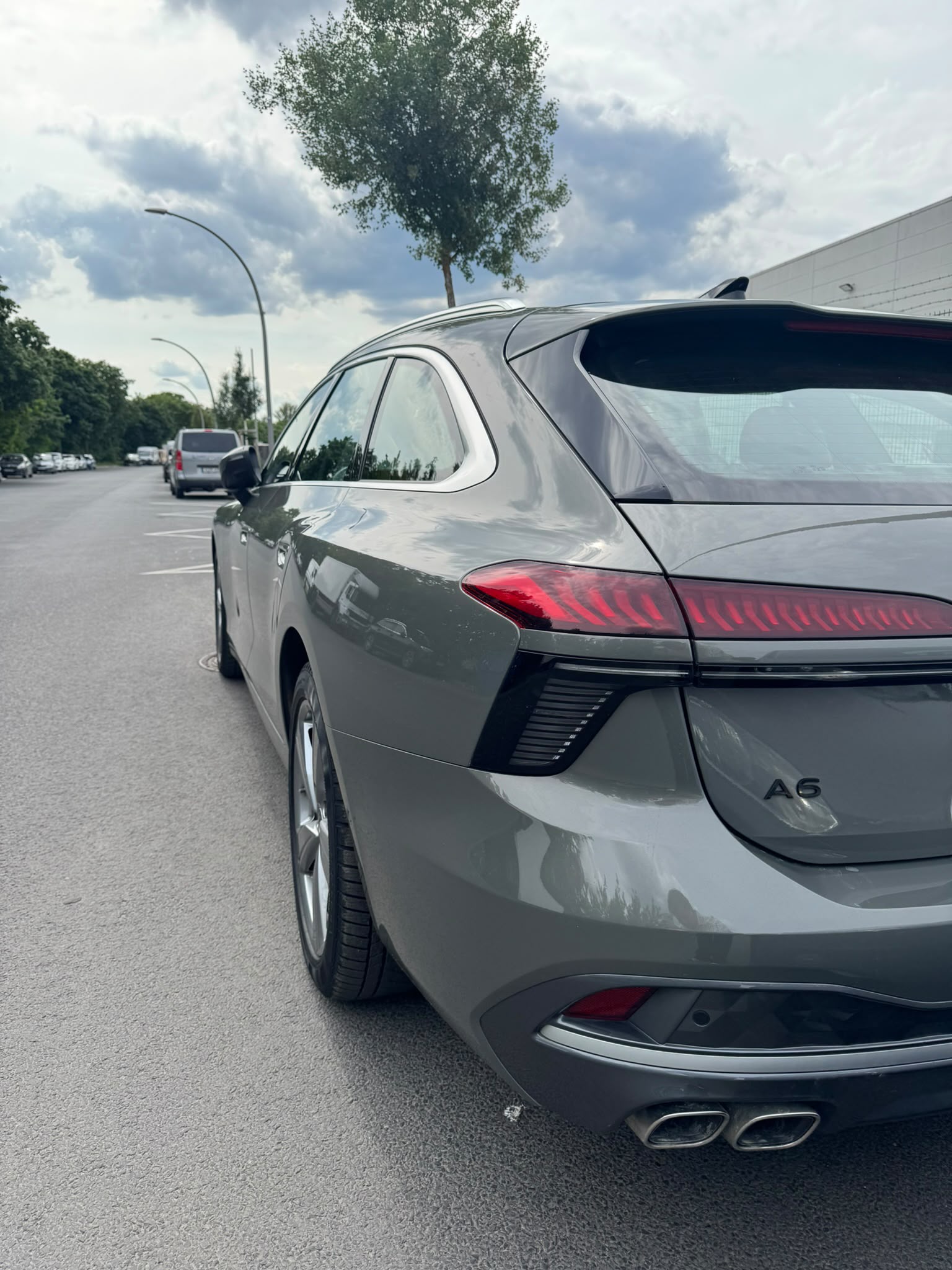 Nachher — Audi fertig lackiert